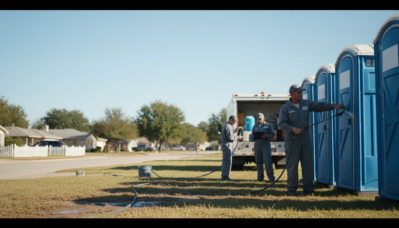Long-Term Portable Toilet Rental in Lefor, ND near me